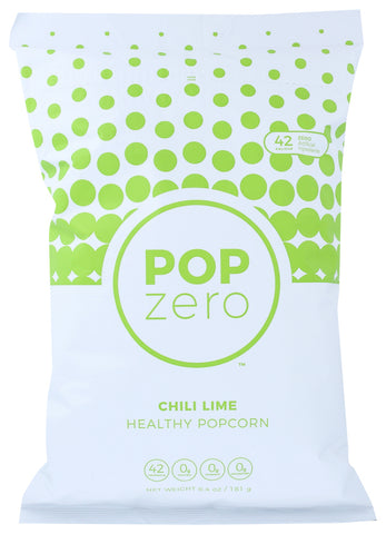 POP ZERO: Chili Lime Popcorn, 6.4 oz