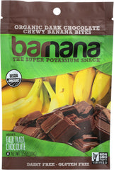 BARNANA: Organic Chocolate Chewy Banana Bites, 3.5 oz