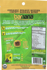 BARNANA: Organic Peanut Butter Chewy Banana Bites, 3.5 oz