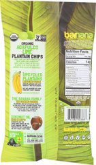 BARNANA: Acapulco Lime Plantain Chips 5 Oz