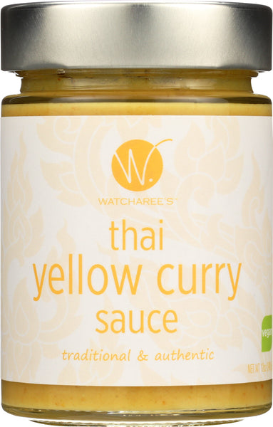 WATCHAREES: Sauce Yellow Curry Thai, 12 oz