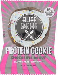 BUFF BAKE: Protein Cookie Chocolate Donut, 2.8 oz