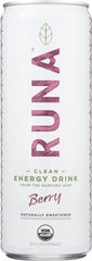 RUNA: Berry Clean Energy Drink, 12 oz