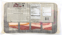 ZOES MEATS: Applewood Smoked Uncured Bacon, 12 oz