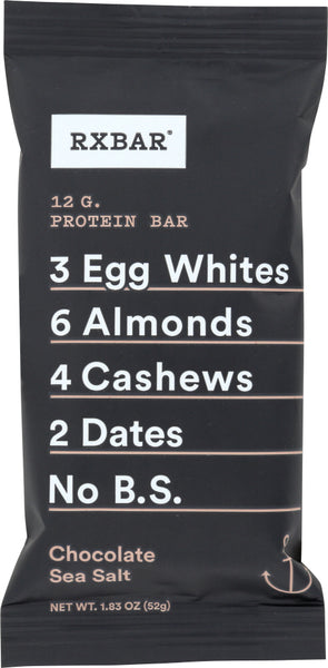 RXBAR: Bar Protein Chocolate Sea Salt, 1.8 oz