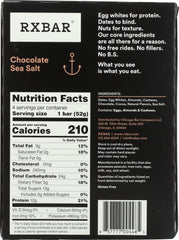 RXBAR: Chocolate Sea Salt Protein Bar, 4 pk