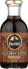 KONA RED: Cold Brew Coffee Original, 12 oz