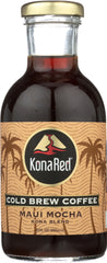 KONA RED: Cold Brew Coffee Maui Mocha, 12 oz
