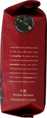 KONA RED: Coffee Whole Bean Dark, 12 oz