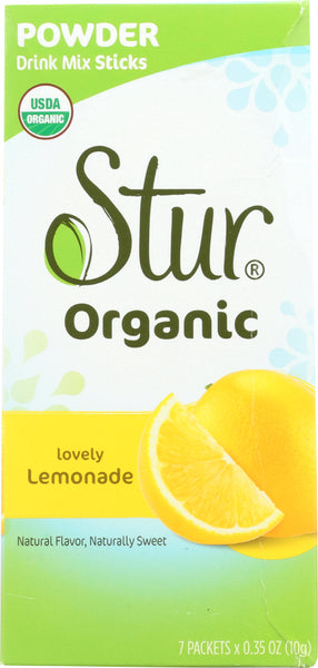 STUR: Organic Lovely Lemonade Drink Mix, 2.45 oz