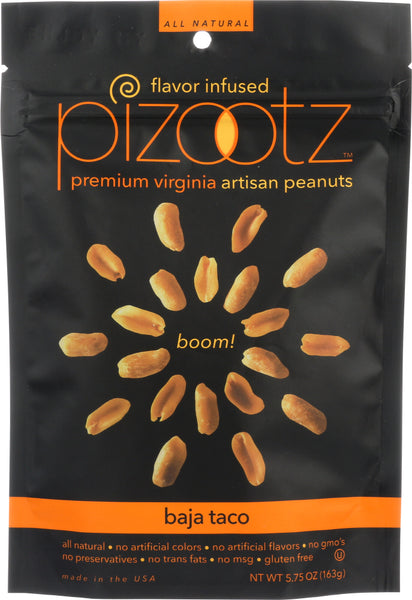 PIZOOTZ FLAVOR INFUSED: PEANUT BAJA TACO (5.750 OZ)