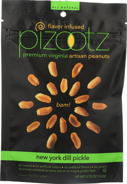 PIZOOTZ FLAVOR INFUSED: PEANUT DILL PICKLE (5.750 OZ)