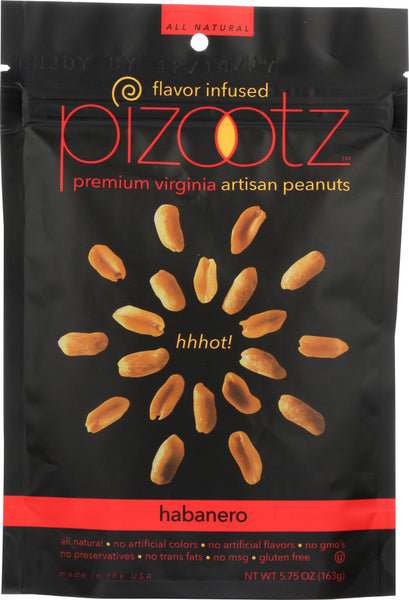 PIZOOTZ FLAVOR INFUSED: PEANUT HABANERO (5.750 OZ)