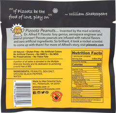 PIZOOTZ FLAVOR INFUSED: PEANUT SEA SALT PEPPER (1.450 OZ)