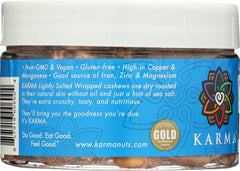 KARMA: Salted Wrapped Cashews, 8 oz
