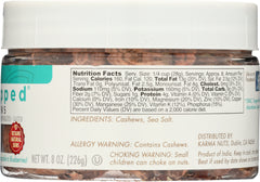 KARMA: Cashews Wrapped Sea Salt, 8 oz