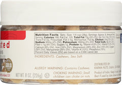 KARMA: Roasted Cashews, 8oz