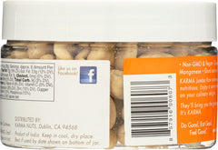 KARMA: Cashews Raw Jumbo, 8 oz