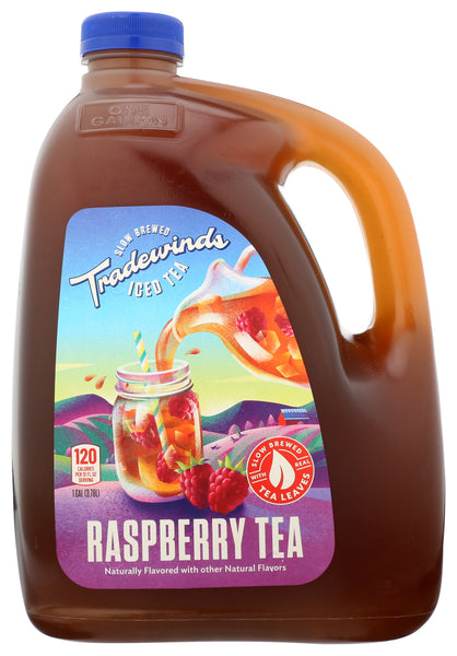 TRADEWINDS TEA HOUSE: Ready To Drink Raspberry Tea, 128 fl oz