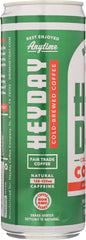 HEYDAY COLD BREW: Coffee Cold Brew Original, 11 oz