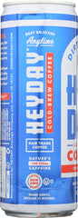 HEYDAY COLD BREW: Coffee Cold Brew Dirty Chai, 11 oz