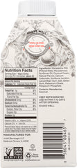 MILKADAMIA: Creamer Unsweetened Vanilla, 16 fl oz