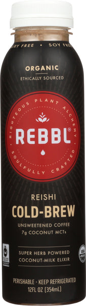 REBBL INC: Elixir Reishi Cold Brew, 12 oz