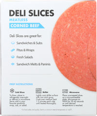 WORTHINGTON: Meatless Corned Beef Slice, 8 oz