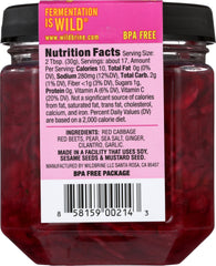 WILDBRINE: Red Beet and Cabbage Sauerkraut Salad, 18 oz