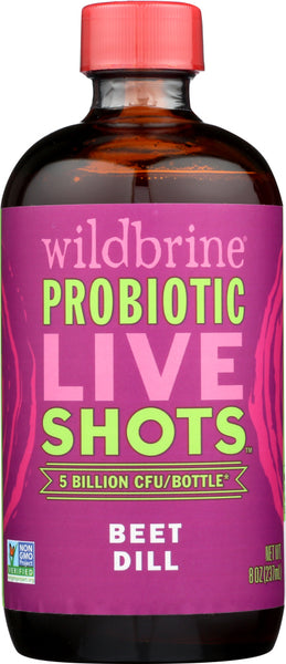 WILDBRINE: Probiotic Beet Dill Live Shot, 8 oz