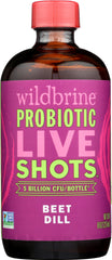 WILDBRINE: Probiotic Beet Dill Live Shot, 8 oz
