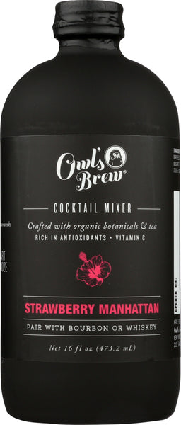 THE OWLS BREW: Mix Strawberry Manhattan, 16 oz