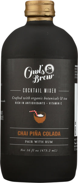 THE OWLS BREW: Mix Chai Pina Colada, 16 oz