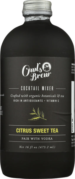 THE OWLS BREW: Mix Citrus Sweet Tea, 16 oz