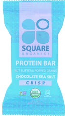 SQUARE ORGANICS: Bar Chocolate Sea Salt, 1.7 oz