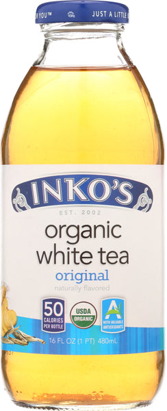 INKOS: 100% Natural White Tea Original Organic , 16 oz