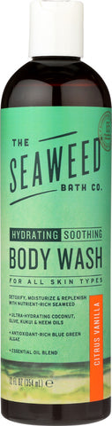 SEA WEED BATH COMPANY: Wash Body Citrus Vanilla, 12 oz