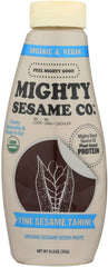 MIGHTY SESAME CO: Fine Sesame Paste Tahini Organic, 10.9 oz
