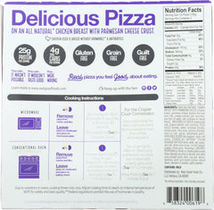 REAL GOOD FOODS: Pizza Supreme 7 Inch, 9.5 oz