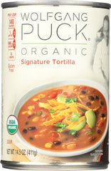 WOLFGANG PUCK: Organic Tortilla Soup, 14.5 oz