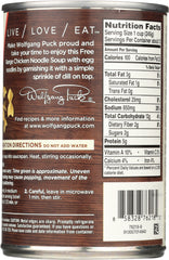 WOLFGANG PUCK: Organic Soup Free Range Chicken Noodle, 14.5 oz