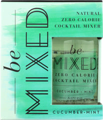 BE MIXED LLC: Mixed Cucumber Mint Cocktail Mix 4 Pack, 16 oz