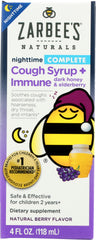 ZARBEES: Syrup Cough Children's Nighttime Berry, 4 fo