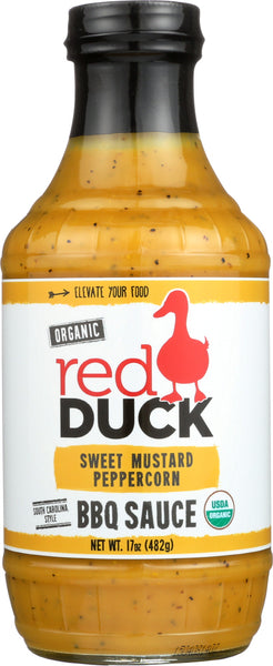 REDDUCK: Sweet Mustard Peppercorn BBQ Sauce, 17 fo