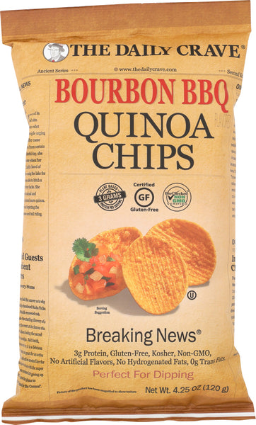 THE DAILY CRAVE: Chip Quinoa Bourbon Bbq, 4.25 oz