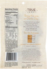 TRUE JERKY: Jerky Beef Honey Bourbon, 2.25 oz