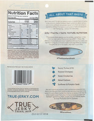 TRUE JERKY: Trail Mix Savory Turkey Jerky, 2.5 oz