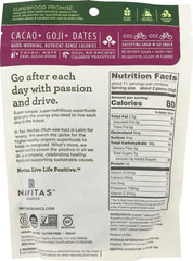 NAVITAS: Naturals Organic Power Snack Cacao Goji, 8 oz