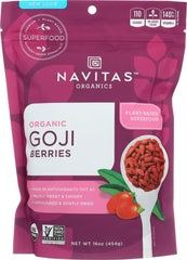 NAVITAS: Goji Berry Organic, 16 oz