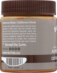 BARNEY BUTTER: Almond Butter Cocoa + Coconut, 10 oz